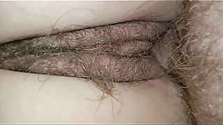 Smashing young amateur teen039_s strongly hairy, wet, wet pussy, without a condom near you